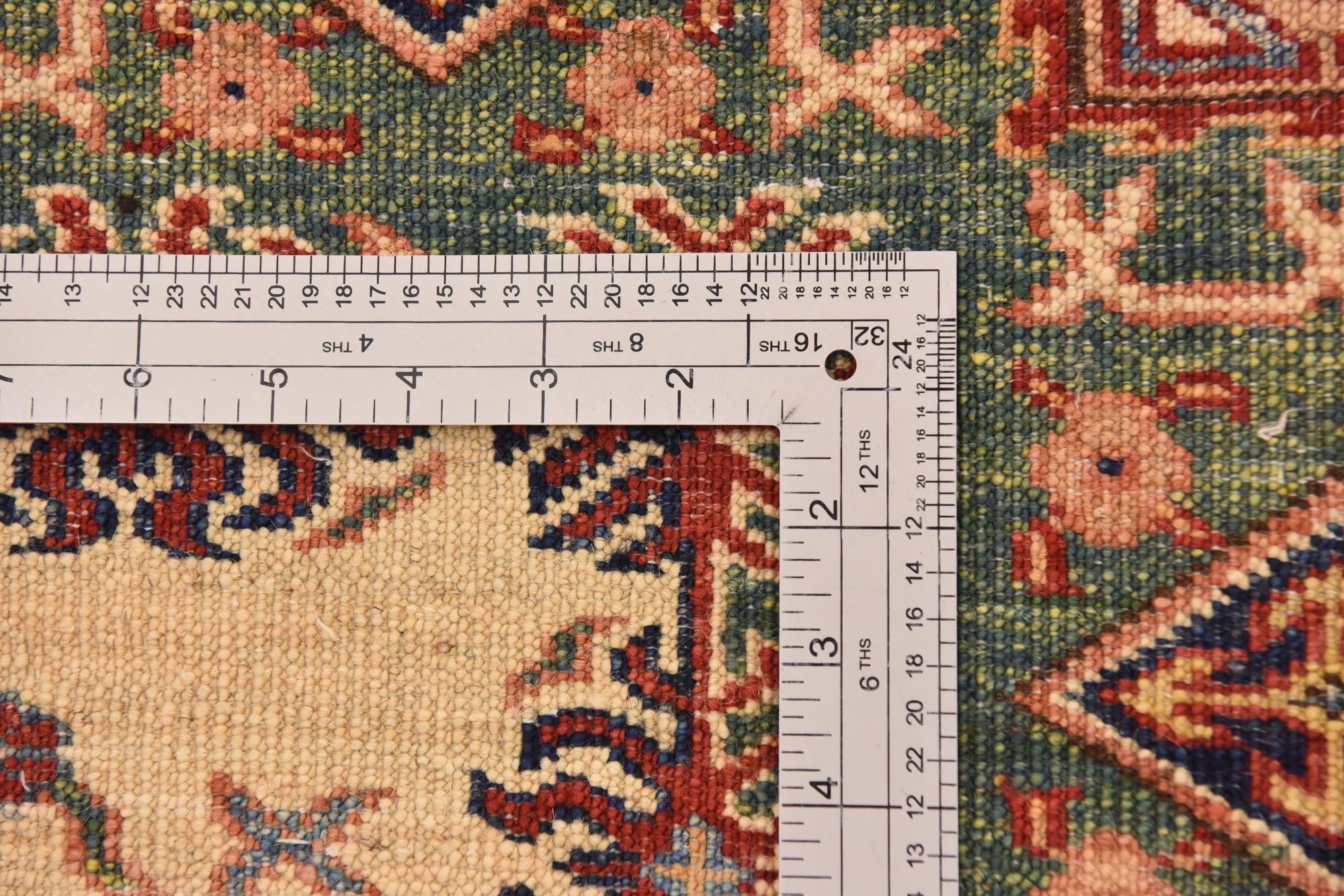 2' 8 x 9' 8 Hand Knotted Kazak Oriental Runner Rug