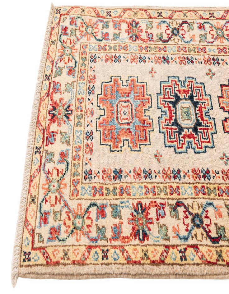 Detail image of 2' x 6' 2 Hand Knotted Kazak Runner Rug
