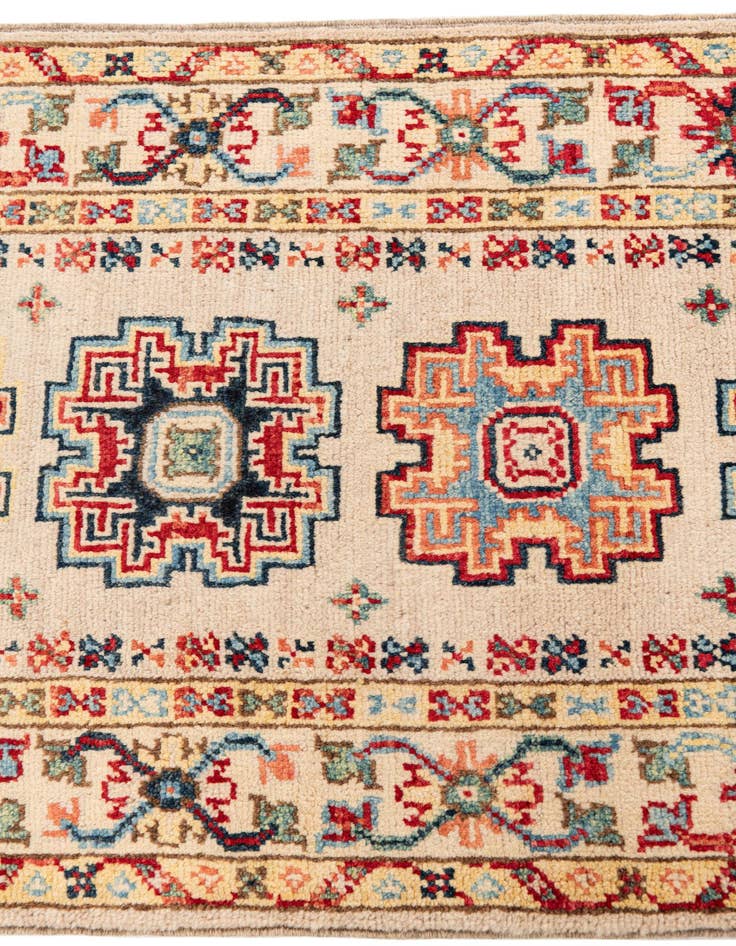 Detail image of 2' x 6' 2 Hand Knotted Kazak Runner Rug