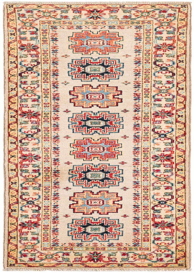 2' x 6' 2 Hand Knotted Kazak Runner Rug