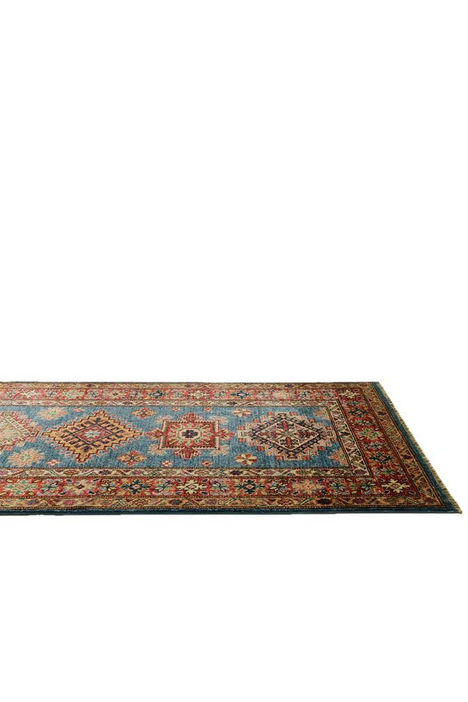 2' 8 x 9' 9 Hand Knotted Kazak Runner Rug