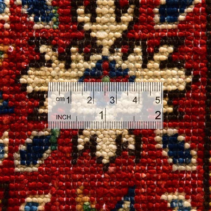 2' 8 x 9' 9 Hand Knotted Kazak Runner Rug