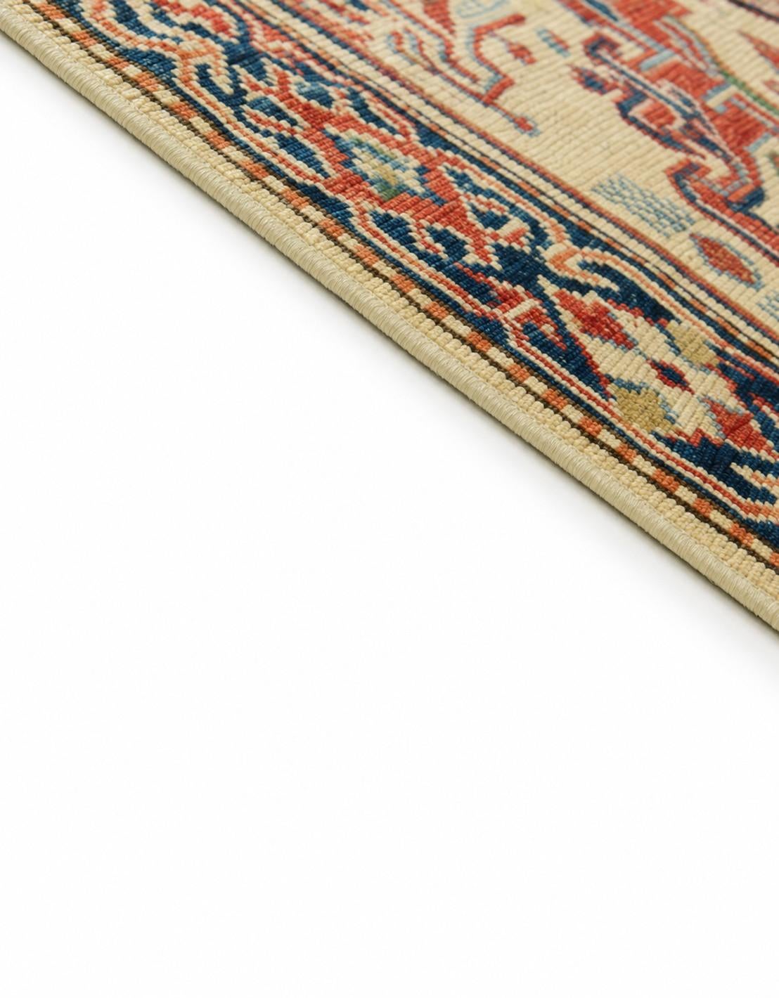 75cm x 270cm Hand Knotted Kazak Runner Rug
