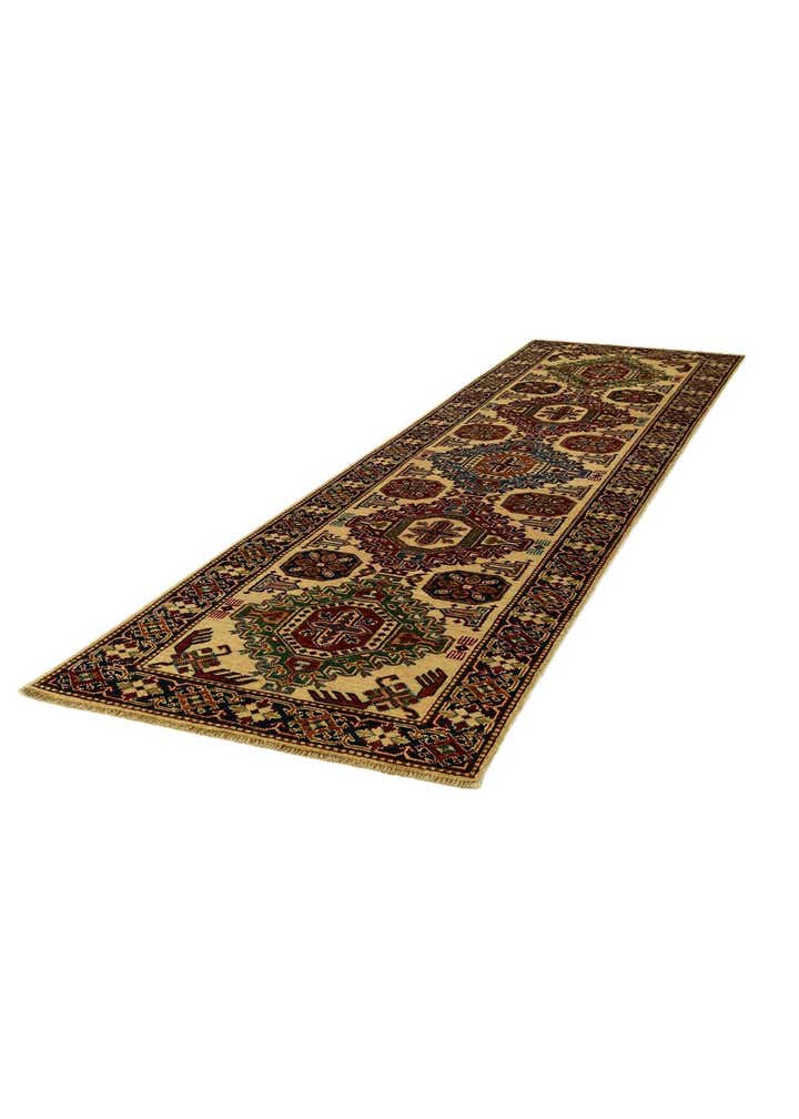 2' 6 x 8' 11 Hand Knotted Kazak Runner Rug