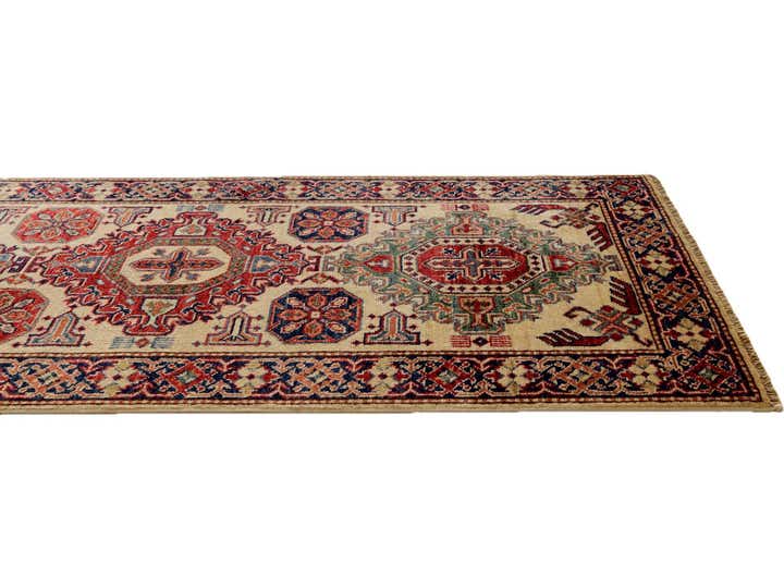 2' 6 x 8' 11 Hand Knotted Kazak Runner Rug