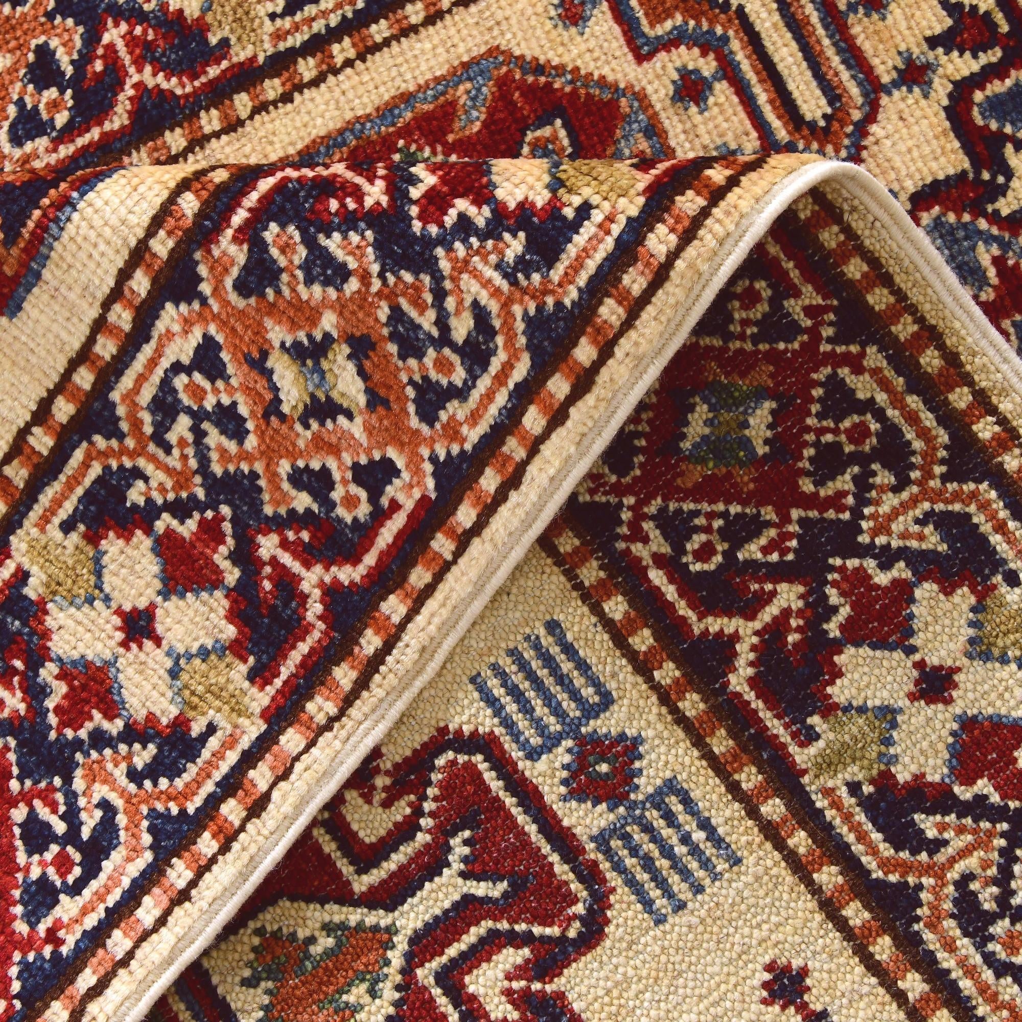 2' 6 x 8' 11 Hand Knotted Kazak Runner Rug