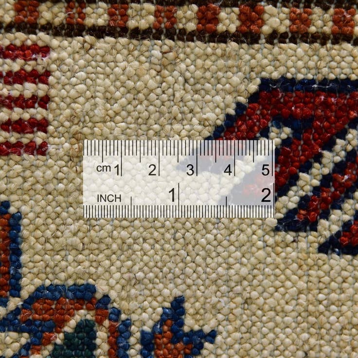 Detail image of 2' 6 x 8' 11 Hand Knotted Kazak Runner Rug
