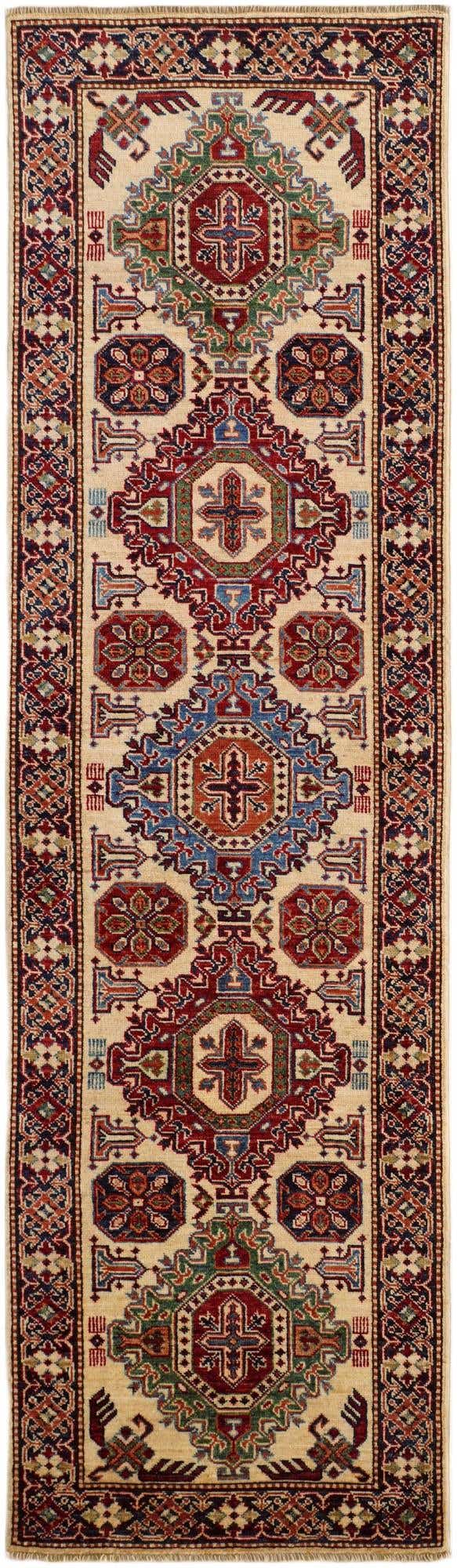 2' 6 x 8' 11 Hand Knotted Kazak Runner Rug