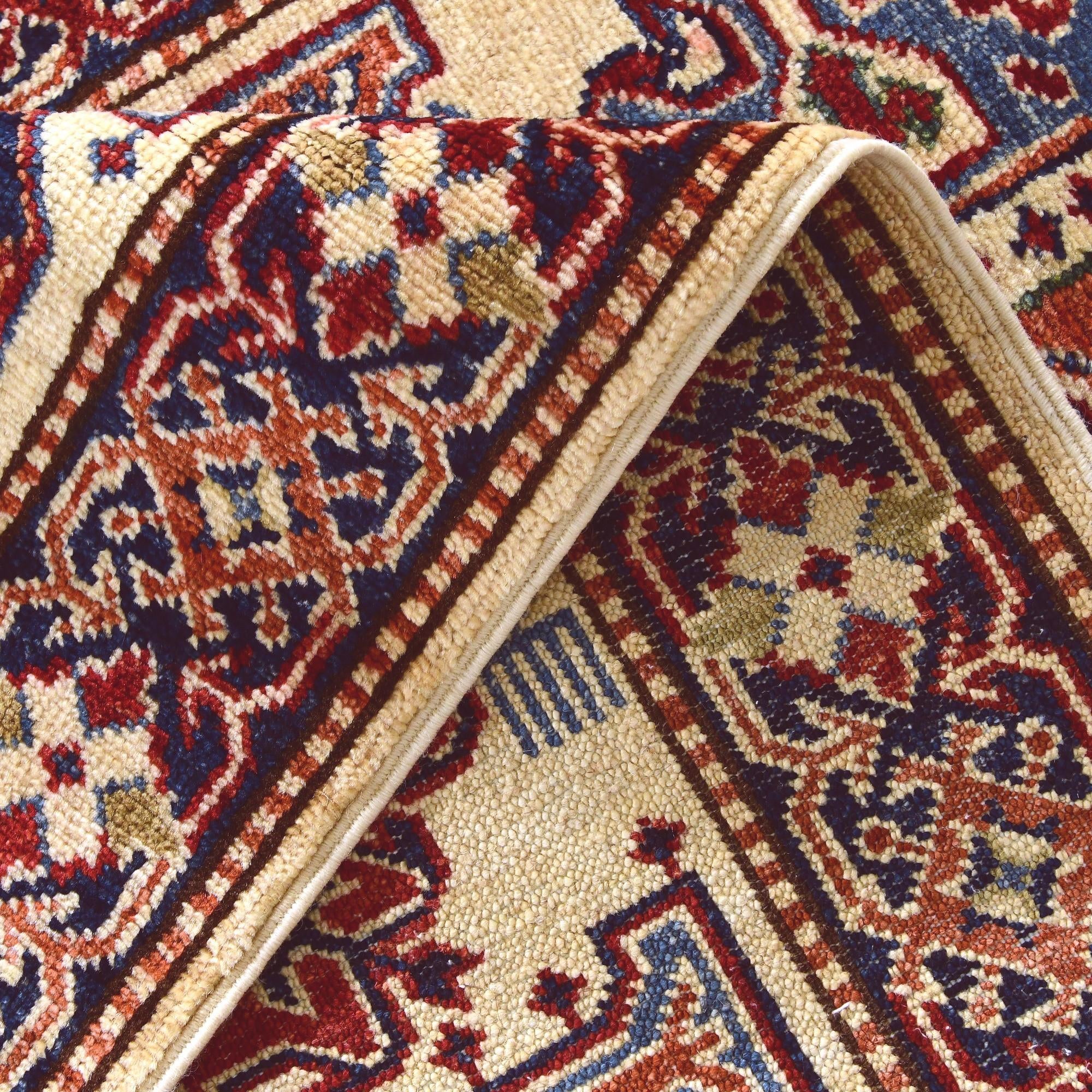 2' 6 x 8' 5 Hand Knotted Kazak Runner Rug