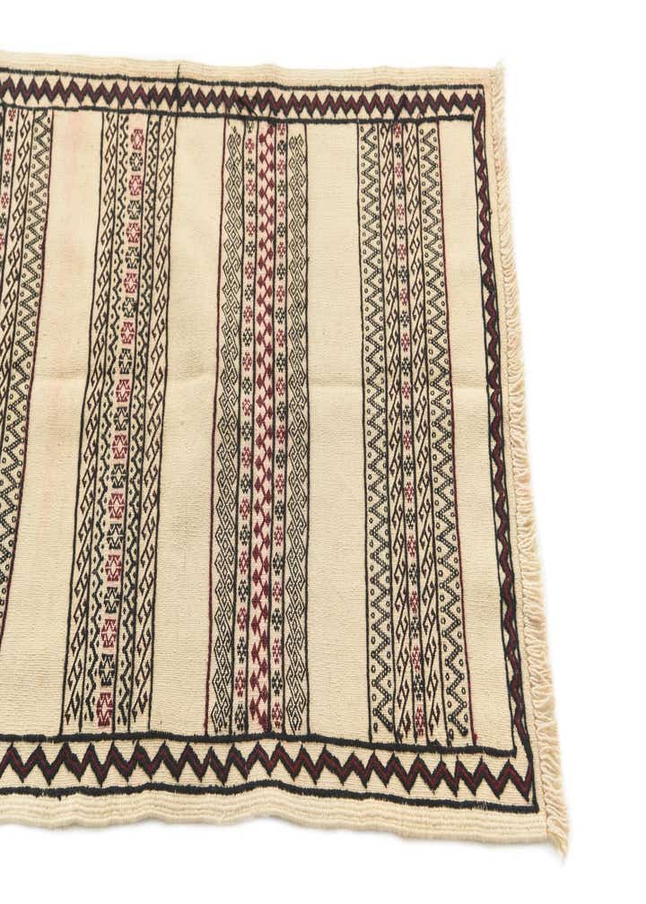 2' 3 x 6' 10 Hand Knotted Kilim Fars Persian Wool Runner Rug