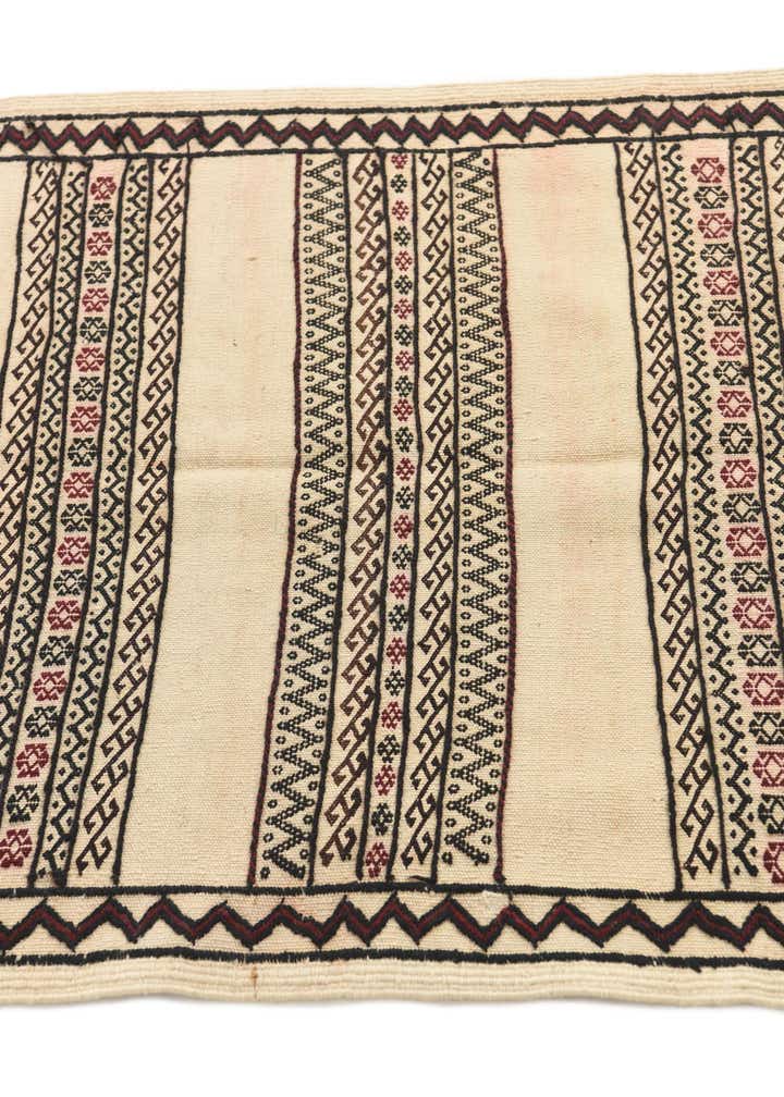 2' 3 x 6' 10 Hand Knotted Kilim Fars Persian Wool Runner Rug