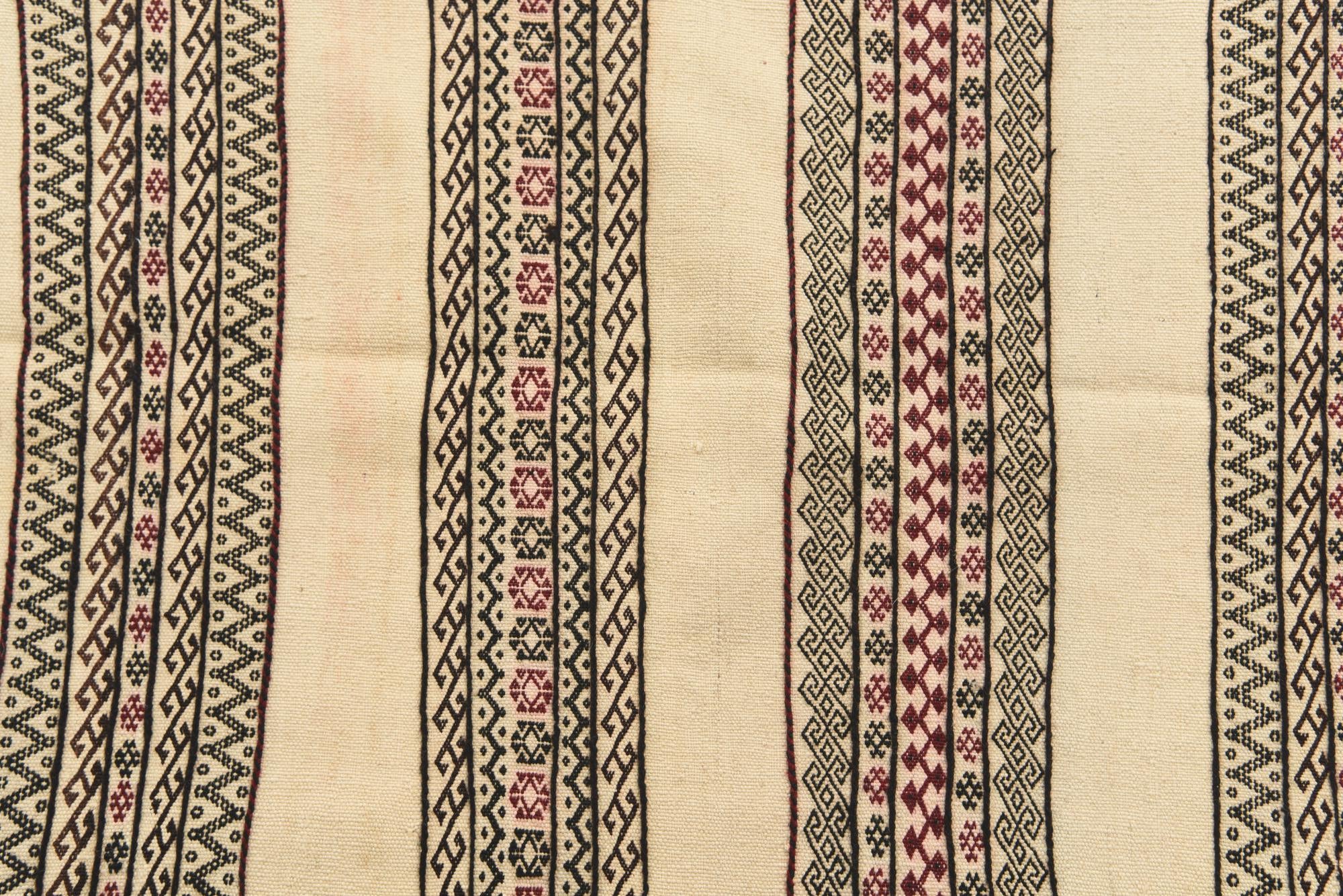 2' 3 x 6' 10 Hand Knotted Kilim Fars Persian Wool Runner Rug