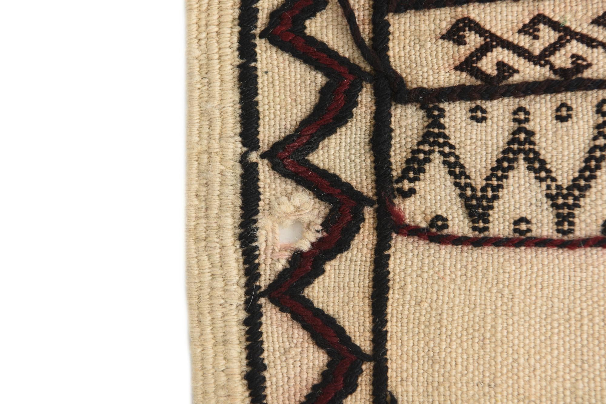 2' 3 x 6' 10 Hand Knotted Kilim Fars Persian Wool Runner Rug