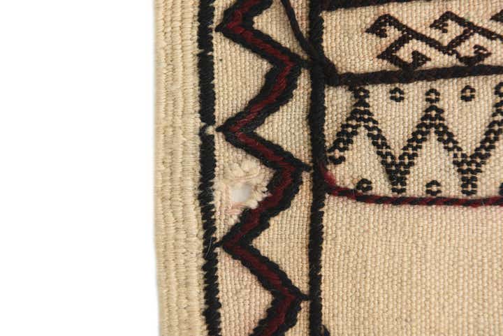 2' 3 x 6' 10 Hand Knotted Kilim Fars Persian Wool Runner Rug