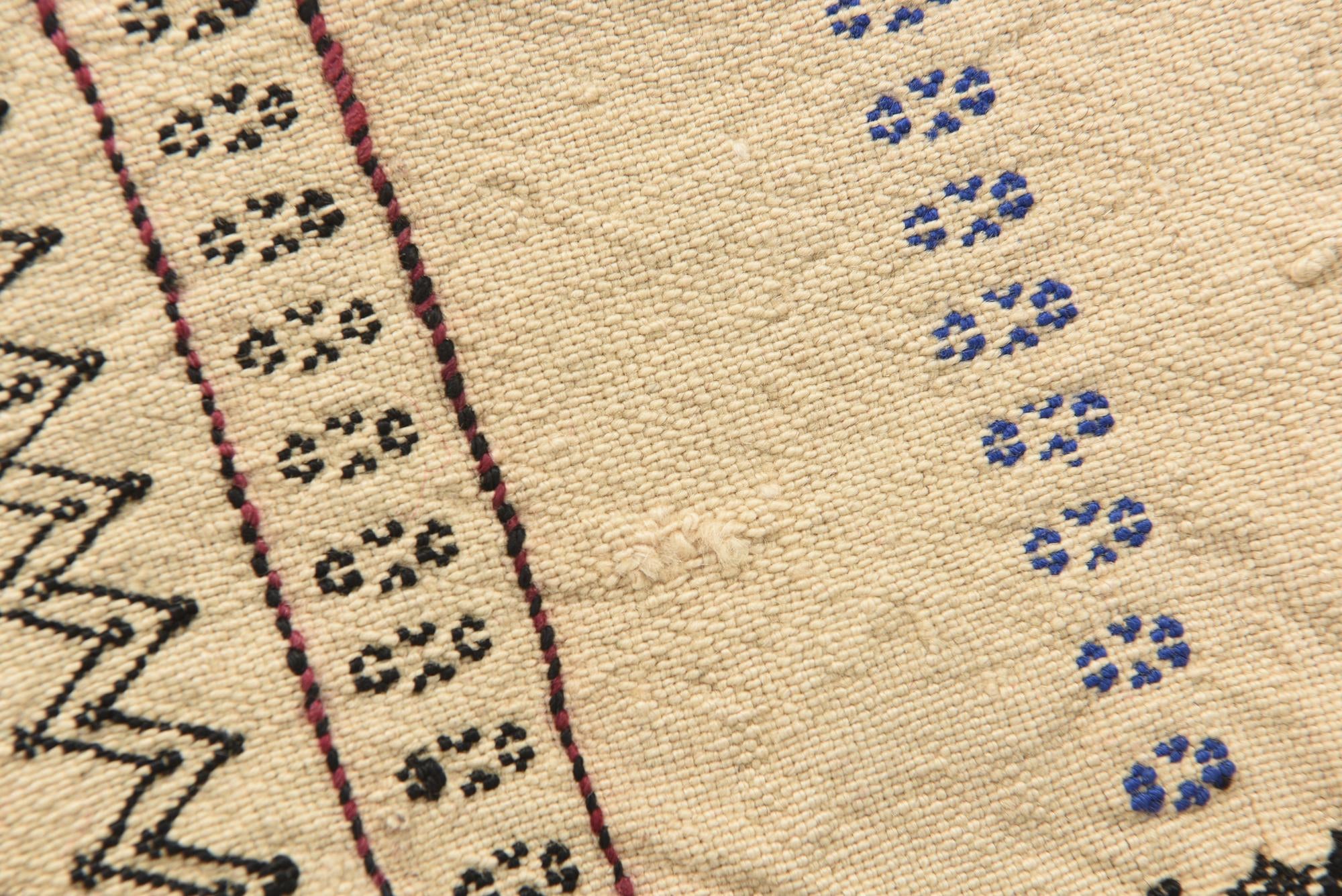 2' 5 x 6' 7 Hand Knotted Kilim Fars Persian Wool Runner Rug