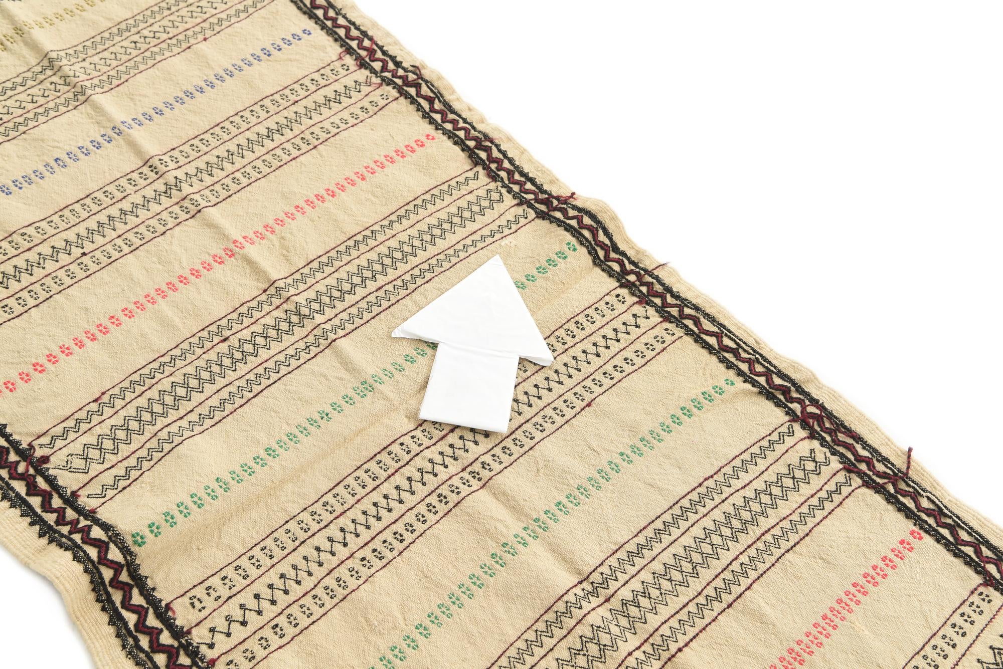 2' 5 x 6' 7 Hand Knotted Kilim Fars Persian Wool Runner Rug