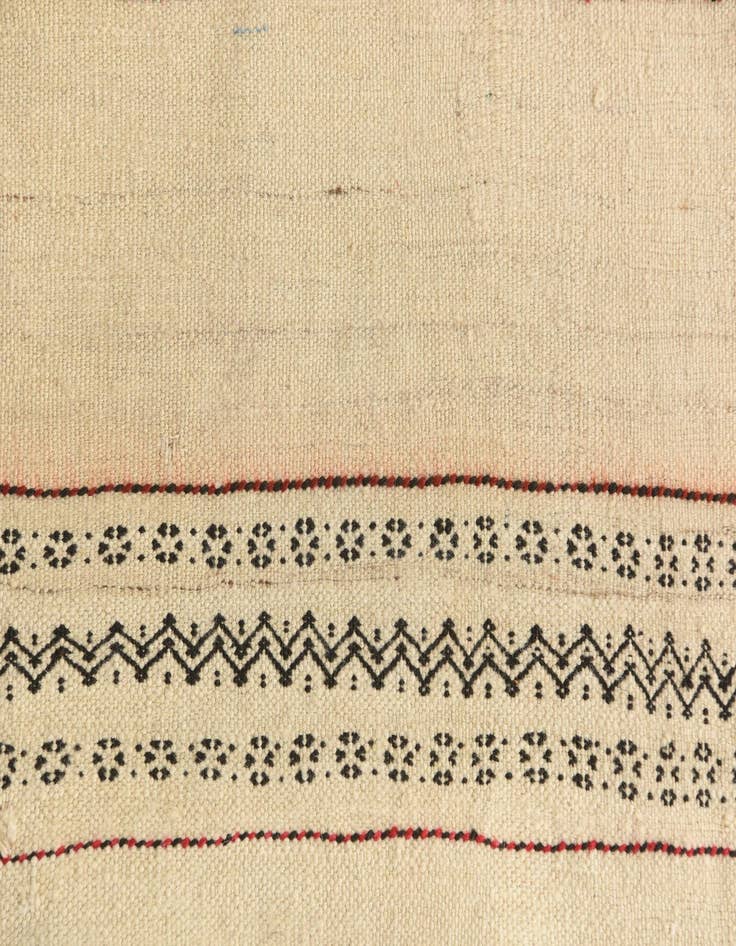 Detail image of 2' 9 x 7' 6  Hand Knotted Kilim Fars Persian Wool Runner Rug