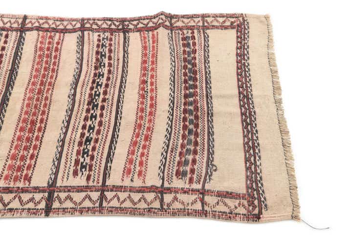 2' 4 x 9' 6 Hand Knotted Kilim Fars Persian Wool Runner Rug