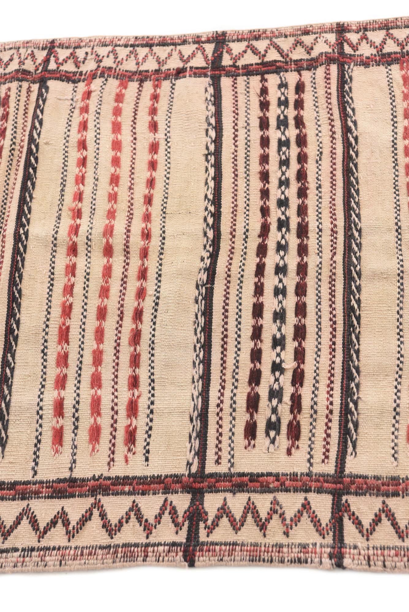 2' 4 x 9' 6 Hand Knotted Kilim Fars Persian Wool Runner Rug