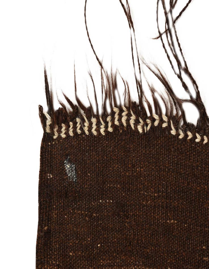 Detail image of 4' 10 x 14'  Hand Woven Kilim Fars Wool Runner Rug