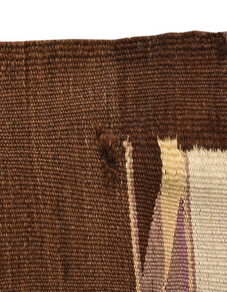 Detail image of 4' 10 x 14'  Hand Woven Kilim Fars Wool Runner Rug