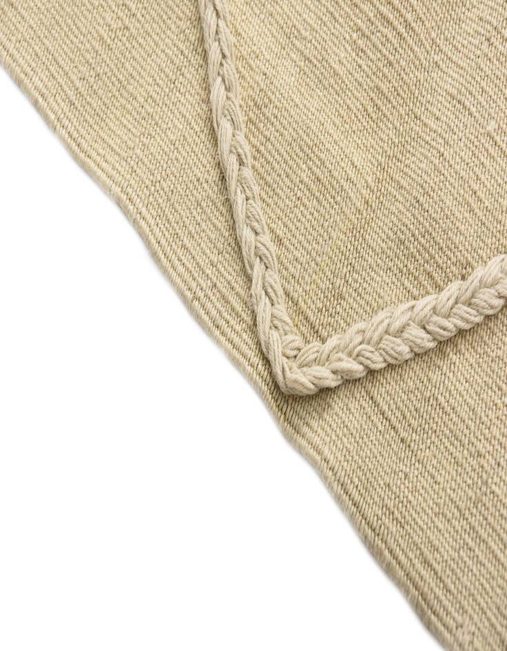 Detail image of 3' 4 x 9' 10  Hand Woven Kilim Modern Wool Runner Rug