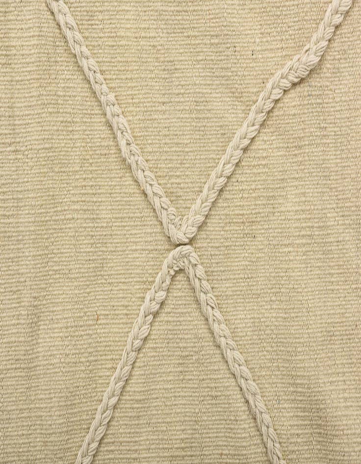 Detail image of 3' 4 x 9' 10  Hand Woven Kilim Modern Wool Runner Rug