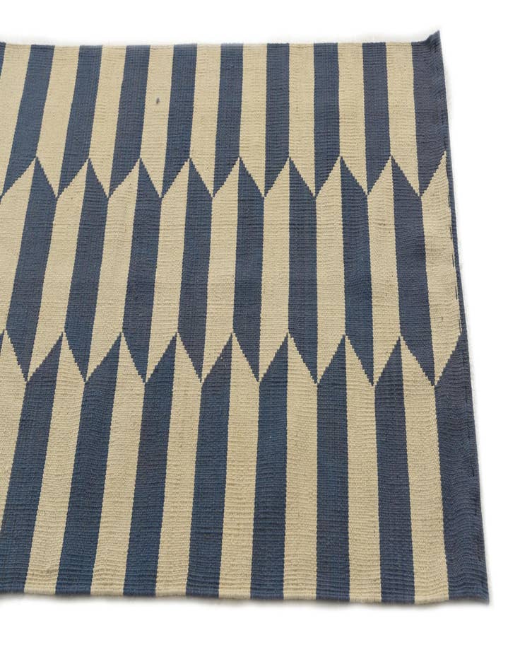 Detail image of 2' 9 x 9' 6  Hand Woven Kilim Modern Wool Runner Rug