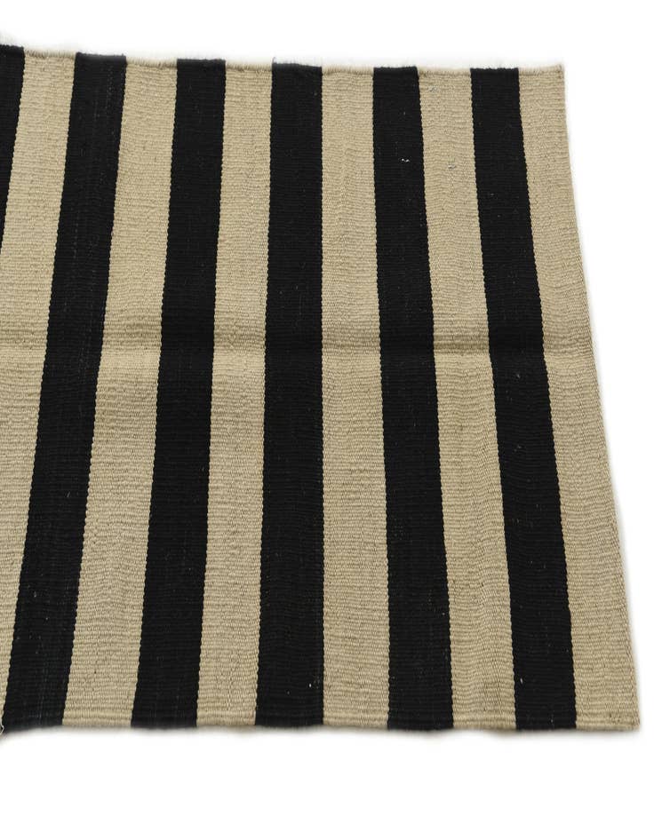 Detail image of 1' 9 x 14' 5  Hand Woven Kilim Modern Wool Runner Rug