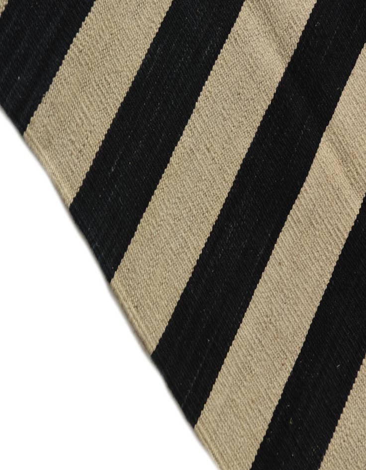 Detail image of 1' 9 x 14' 5  Hand Woven Kilim Modern Wool Runner Rug