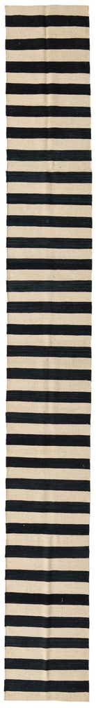 1' 9 x 14' 5 Hand Woven Kilim Modern Wool Runner Rug