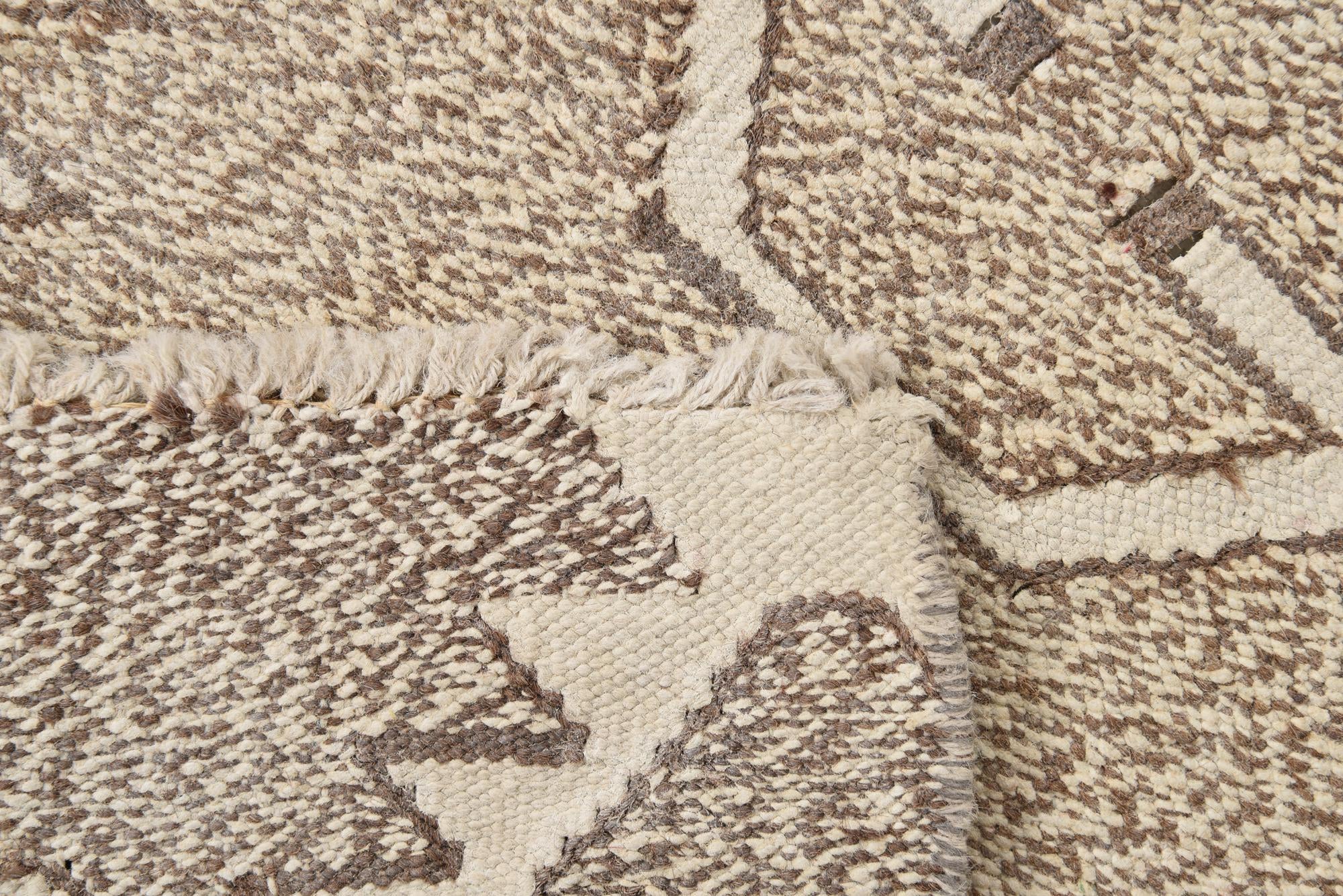 2' x 7' 5 Hand Woven Kilim Modern Wool Runner Rug