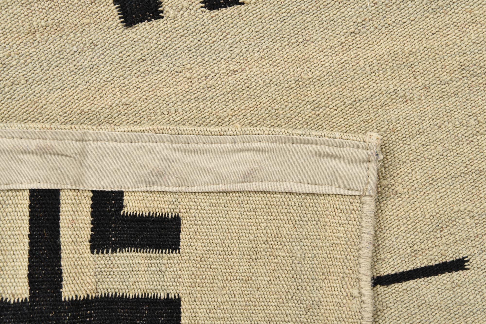 2' 3 x 7' 5 Hand Woven Kilim Modern Wool Runner Rug