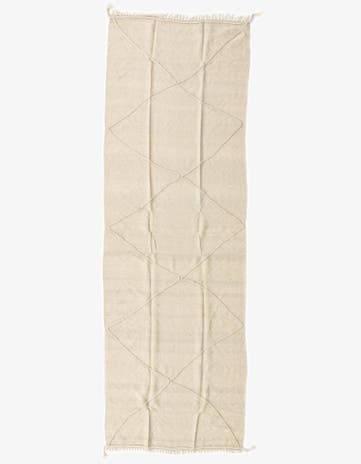 3' 6 x 10' 9 Hand Woven Kilim Modern Wool Runner Rug