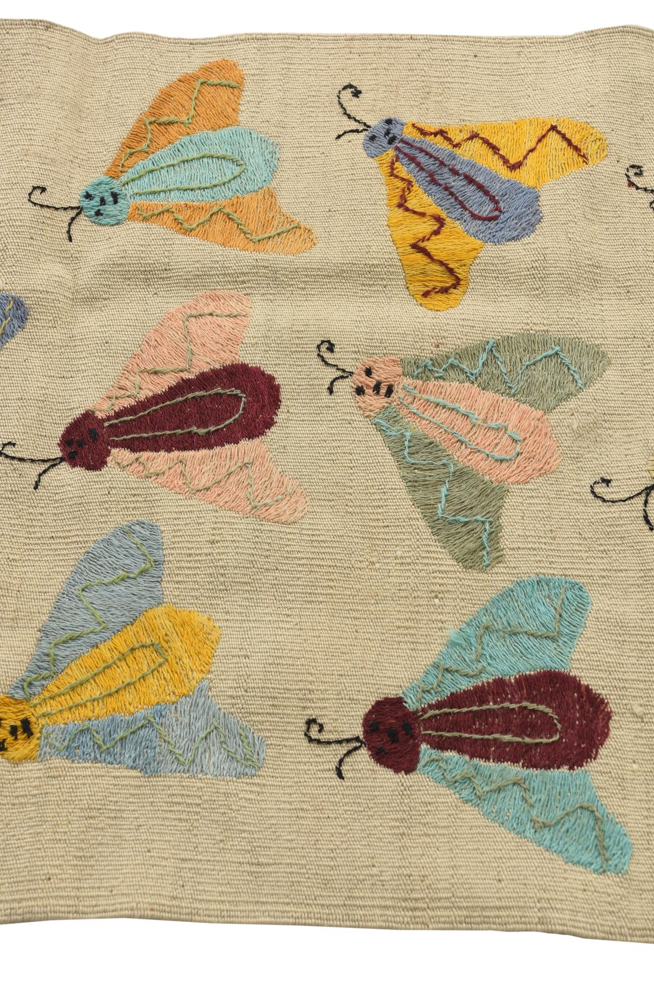 2' 5 x 7' 8 Hand Woven Kilim Suzani Wool Runner Rug