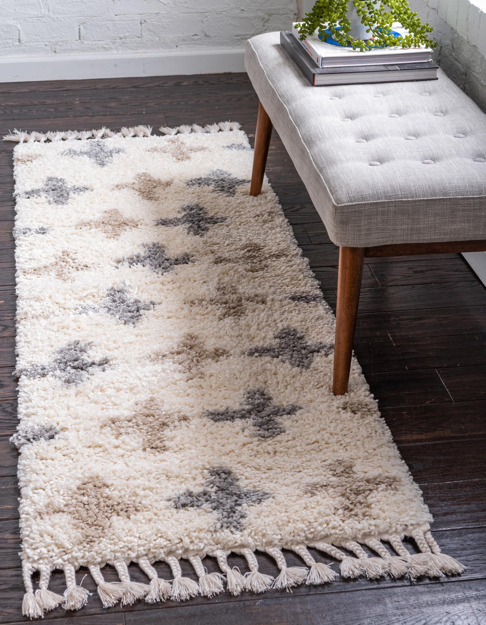 2' 2 x 6' Lagom Shag Runner Rug