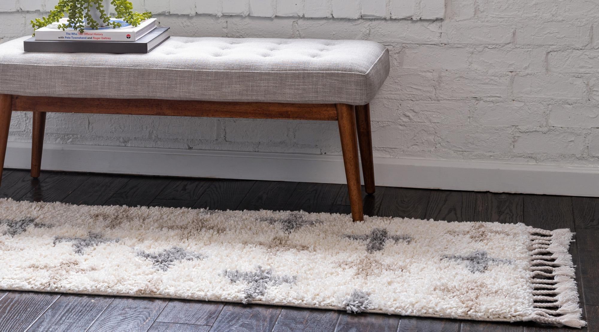 2' 2 x 6' Lagom Shag Runner Rug