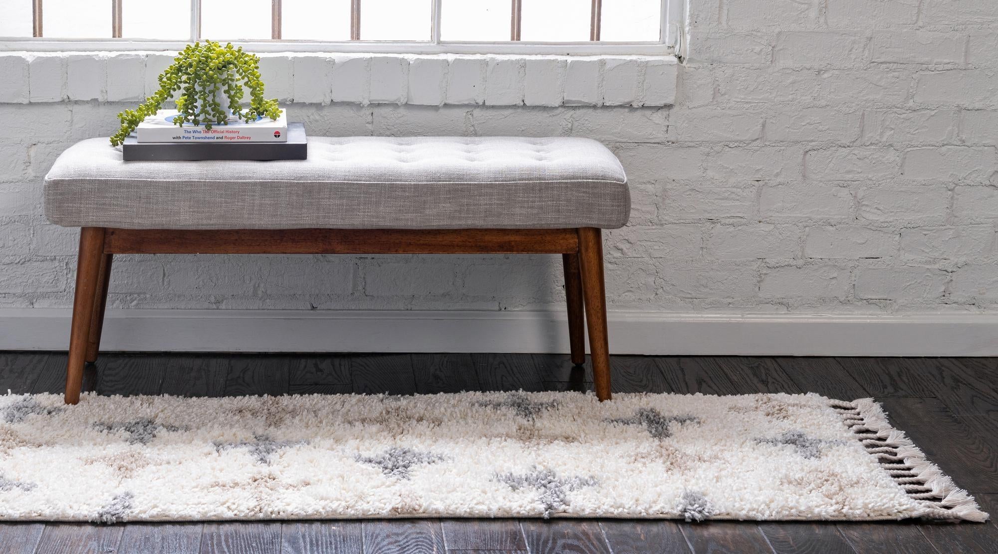 2' 2 x 6' Lagom Shag Runner Rug