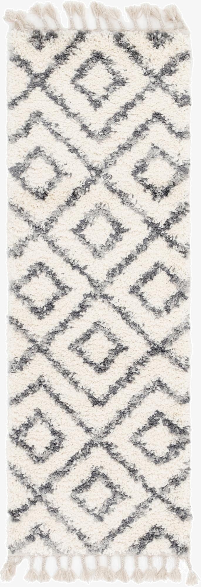 2' 2 x 6' Lagom Shag Runner Rug