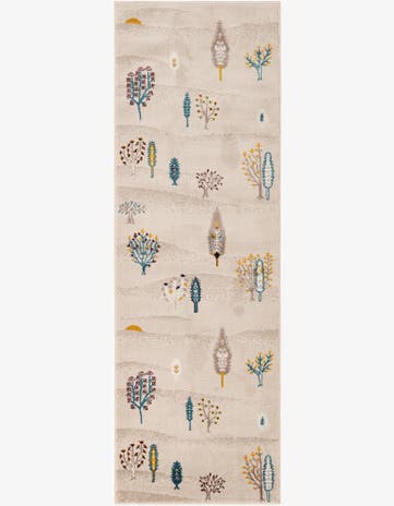 Ivory Laguna Runner Rug