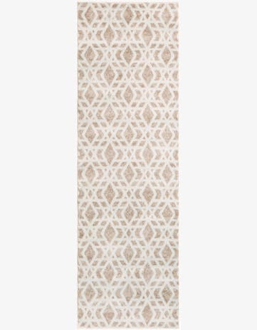 Ivory Laguna Runner Rug