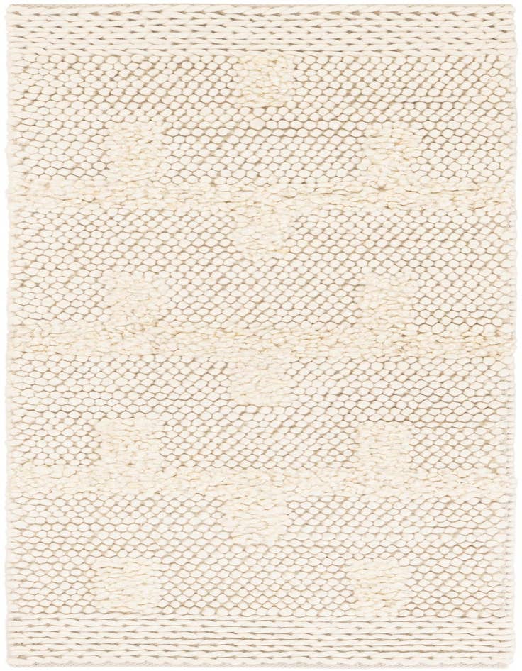 Detail image of 2' x 5' 1 Hand Woven Lana New Zealand Wool Runner Rug
