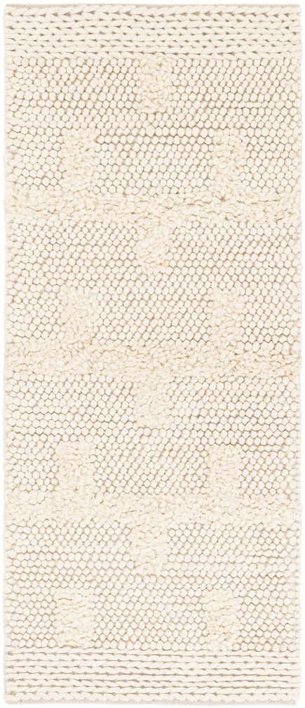 2' x 5' 1 Hand Woven Lana New Zealand Wool Runner Rug