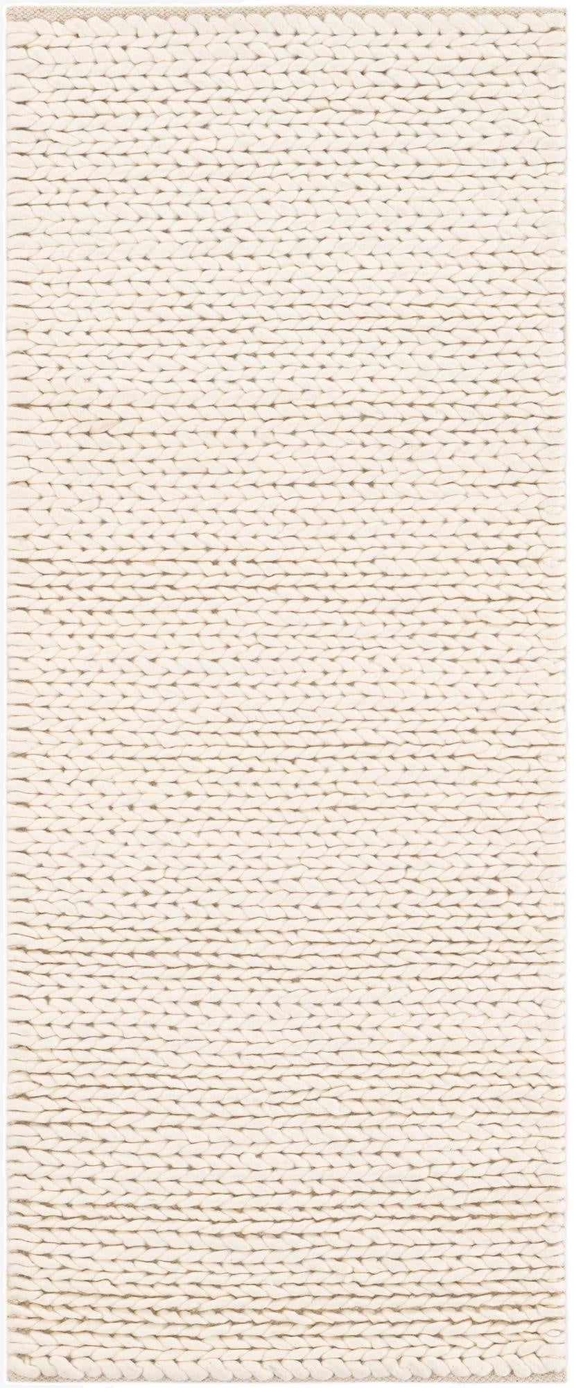 Primary image 2' x 5' 1  Hand Woven Lana New Zealand Wool Runner Rug