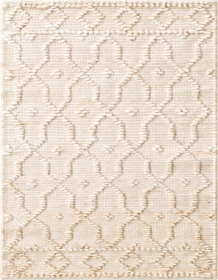 Detail image of 2' x 4' 1 Hand Woven Larsa Jute Runner Rug