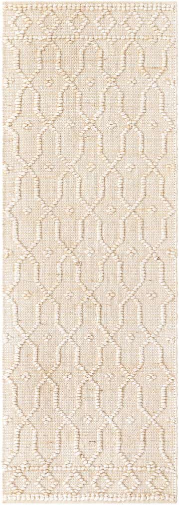2' x 6' 1 Hand Woven Larsa Jute Runner Rug
