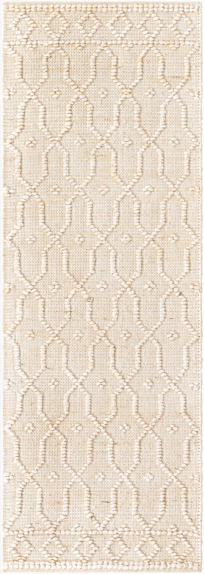 2' x 6' 1  Hand Woven Larsa Jute Runner Rug