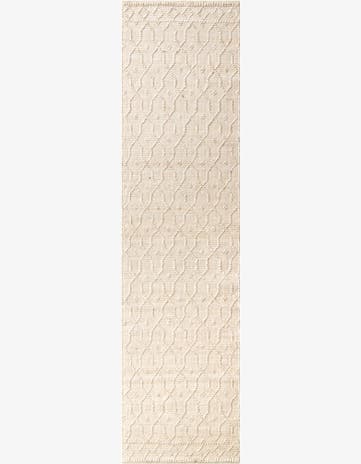 2' 7 x 9' 10 Hand Woven Larsa Jute Runner Rug