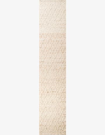2' 7 x 13' 11 Hand Woven Larsa Jute Runner Rug