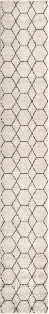 2' x 13' Lattice Frieze Runner Rug